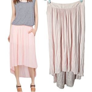 Talula Chouette Peach High Low Skirt Size XS